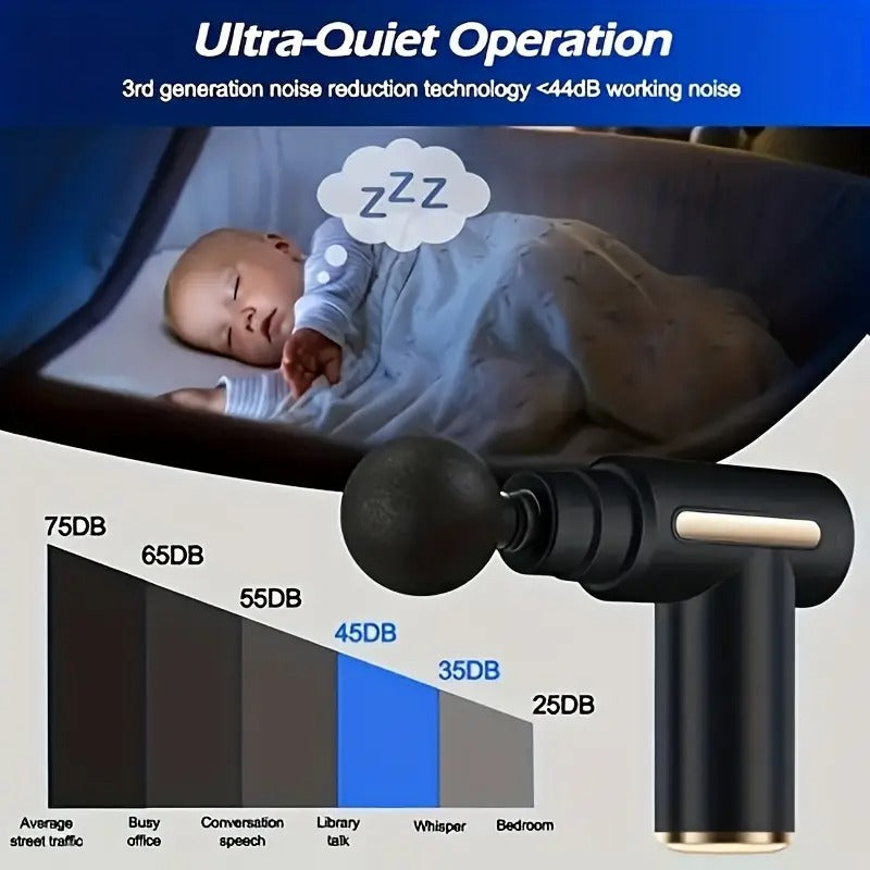 massage gun small travel massage gun deep tissue massage gun - Temu